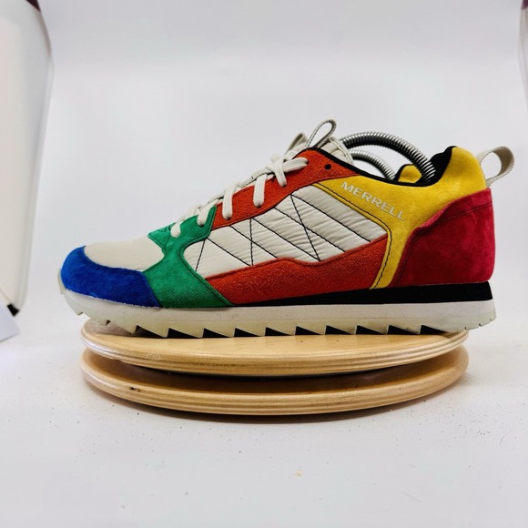 Merrell Other - Merrell Alpine 83 Sneakers Men's 9 Multicolor Suede Retro Shoes Colorful